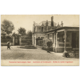 Pensionnat Saint-Joseph, Caen - Aumônerie et Conciergerie - Entrée du Jardin d'agrément.