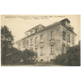 Institution Notre-Dame, Château de Roncherolles, Bolbec (Seine-Inférieure) - Façade arrière du Château (Restaurée).
