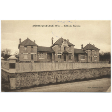 Sainte-Gauburge (Orne) - Ecole des Garçons.