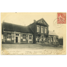 Combles - Mairie et Ecoles.