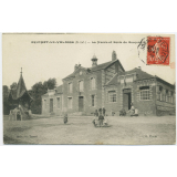 Gruchet-le-Valasse (S.-Inf.) - La Mairie et Ecole de Garçons.