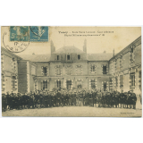 Toucy - Ecole Pierre Larousse - Cour intérieure - Hôpital Militaire complémentaire n° 45.