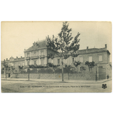 Aude - 23 - Narbonne - Ecole Communale de Garçons, Place de la Révolution.
