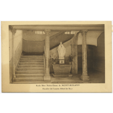 Ecole libre Notre-Dame de Mont-Roland - Escalier de l'ancien Hôtel de Scey.