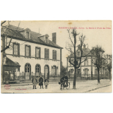 Marigny-le-Châtel (Aube) - La Mairie et l'Ecole des Filles.