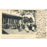 Pensionnat de Mlle Olinger - Institution Jeanne-d'Arc - Vienne (Isère) - Terrasse - Avant les cours.