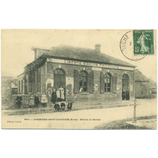 660 - Ferrière-Haut-Clocher (Eure) - Mairie et Ecoles.