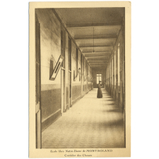 Ecole libre Notre-Dame de Mont-Roland - Corridor des Classes.