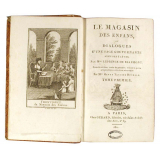 Le Magasin des enfans, ou dialogues d'une sage gouvernante avec ses élèves. Tome premier.