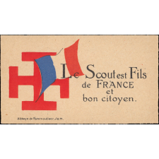 Le Scout est Fils de France et bon citoyen.
