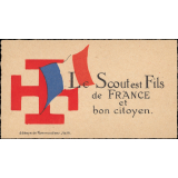 Le Scout est Fils de France et bon citoyen.