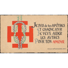 Je suis de tes Apôtres et chaque jour je veux aider les autres pour ton Amour.