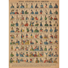 Loterie alphabétique des 100 caricatures.