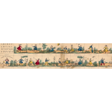 Alphabet des jeux d'enfants.