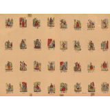 Figures diverses à rébus. 