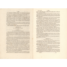 Bulletin des Lois de la République française. N° 320.