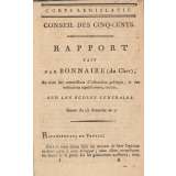 Rapport sur les écoles centrales.