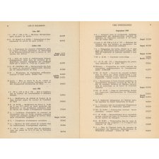 Bulletin Officiel du Ministère de l'Éducation Nationale. Table chronologique des textes réglementaires publiés  au cours du  4e trimestre 1982  dans les fascicules N° 35 au N° 46 inclus