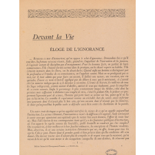 Bulletin National de l'Enseignement primaire. N° 11-12. Janvier Février 1944