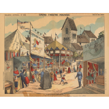 N° 1664 : Grand théâtre nouveau : Fond de fête foraine