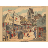 Fond de fête foraine.