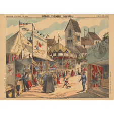 Fond de fête foraine.