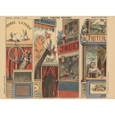 Coulisses de la fête foraine.
