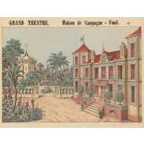 Maison de campagne – Fond.