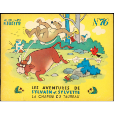 Les aventures de Sylvain et Sylvette. N° 76, la charge du taureau