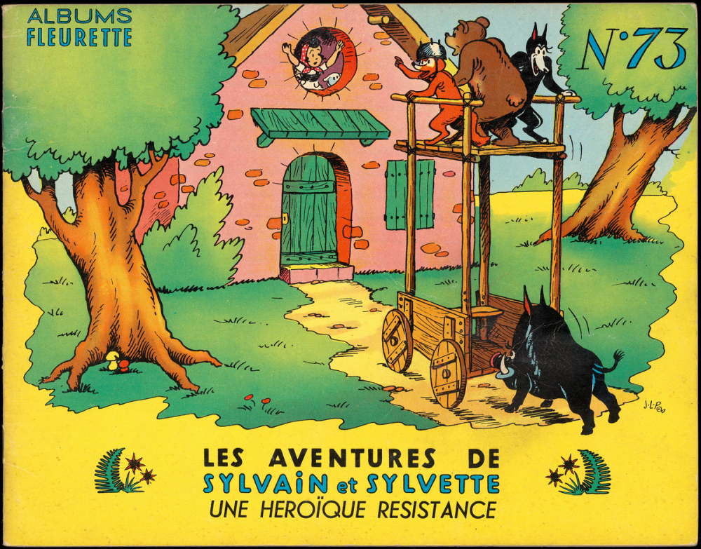 Les aventures de Sylvain et Sylvette. N° 73, une héroïque résistance