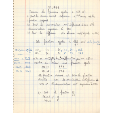 Cahier d'algèbre