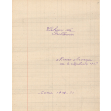 Cahier de problèmes
