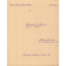 Cahier de problèmes, temps libre