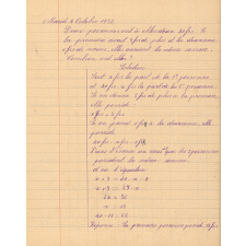 Cahier de problèmes, temps libre