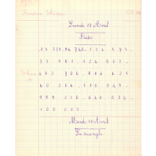 Cahier d'exercices mathématiques