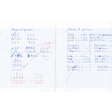 Cahier d'exercices de calcul