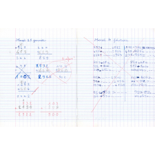 Cahier d'exercices de calcul