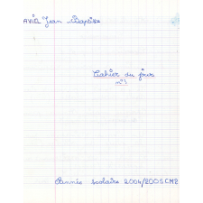 Cahier du jour n°2