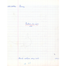 Cahier du jour n°2