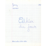 Cahier du jour 