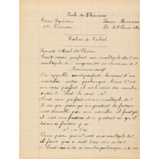 Cahier de calcul