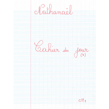 Cahier du jour (4)