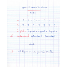 Cahier du jour n°3