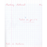 Cahier du jour n°3