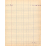 Cahier d'exercices mathématiques