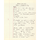 Cahier d'exercices  mathématiques