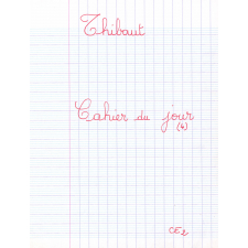 Cahier du jour (4)