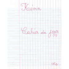 Cahier du jour (2)