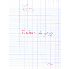 Cahier du jour (4)