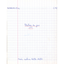Cahier du jour n°3